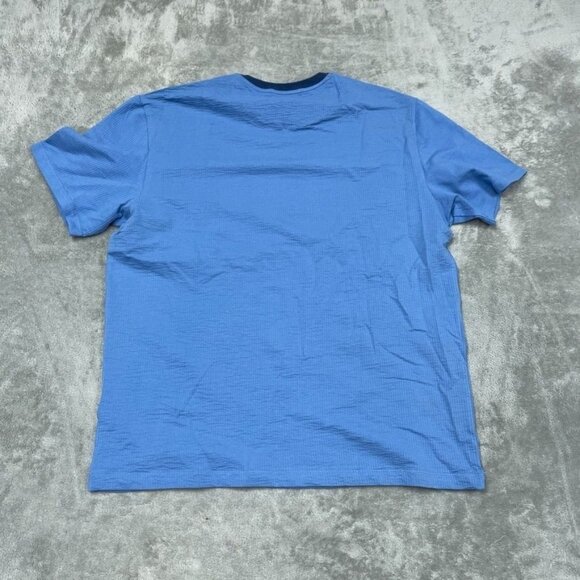 Scotch & Soda Mens Blue Crew Neck T-Shirt XL Cotton Blend a0373 - Picture 7 of 8